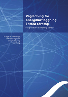 Omslag: Vägledning för energikartläggning i stora företag