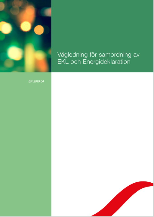 Vägledning för samordning av EKL och Energideklaration