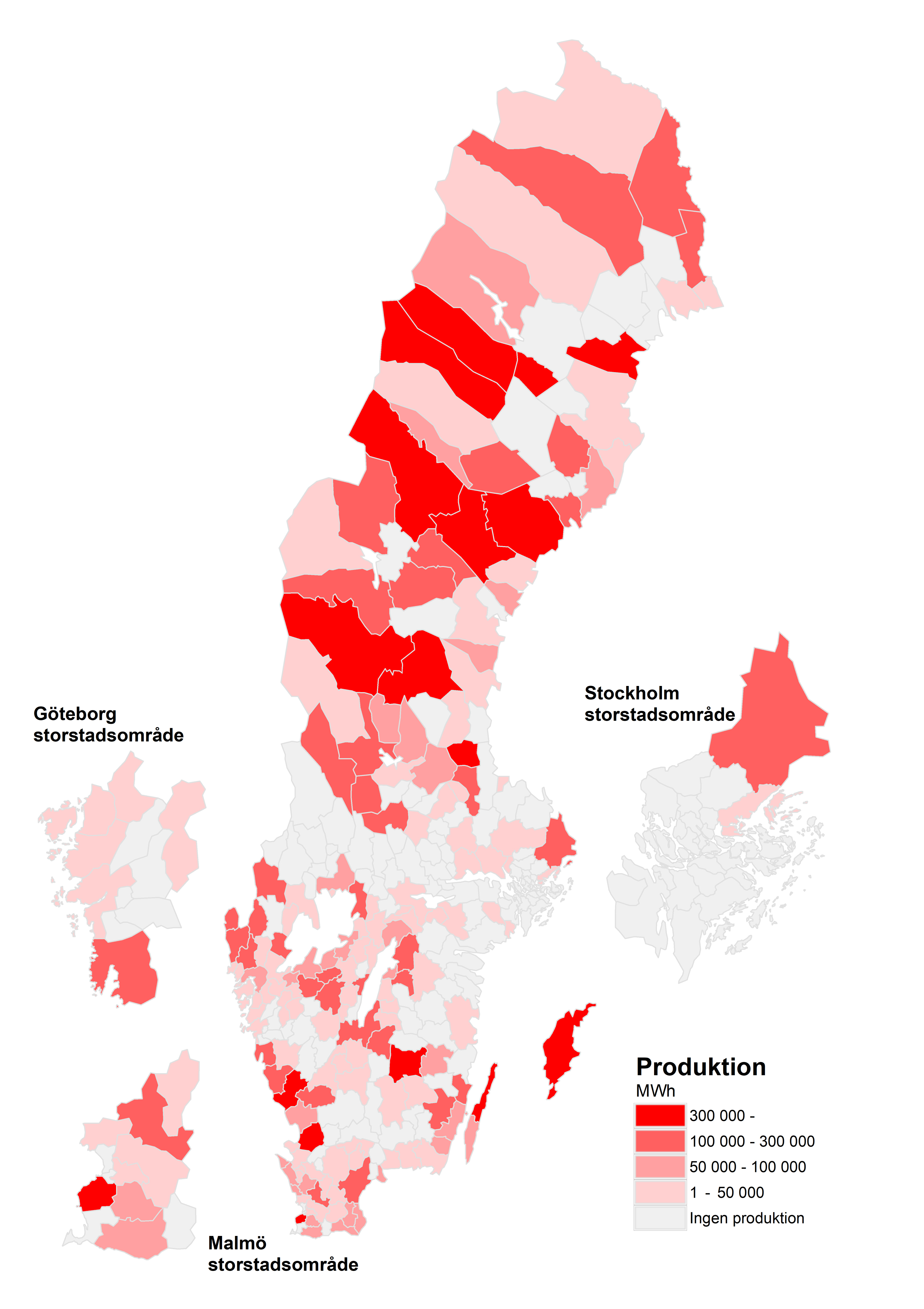 Karta över vindkraft i olika kommuner 2017. Statistik hämtat från kommunal och regional energistatistik 2017.jpg