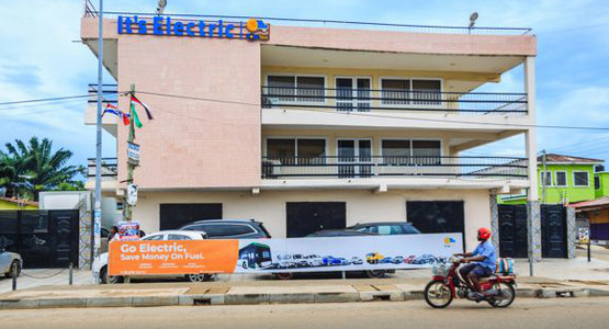 Street view in Ghana