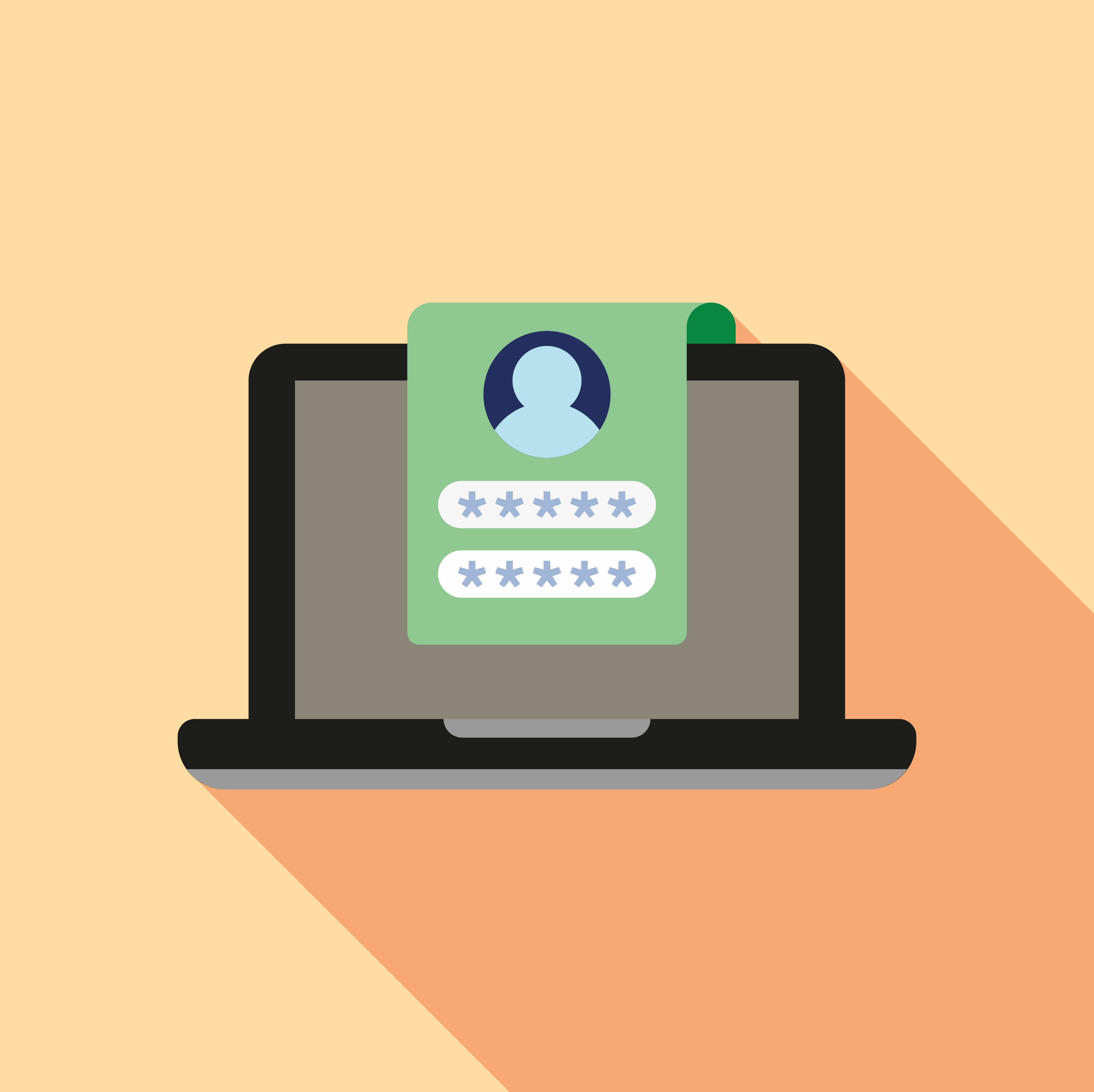 Steg 3: Konto skapas i kontoföringssystemet Cesar 