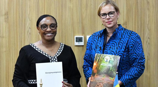 Dr. Valentine Uwamariya and Martina Fors Mohlin