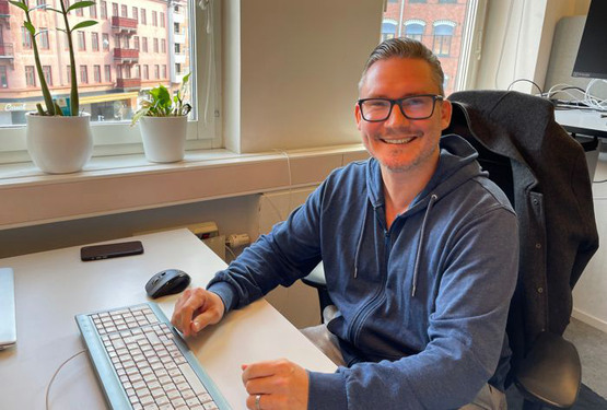 Niklas Renfro, energi- och klimatr&aring;dgivare i Malm&ouml; kommun