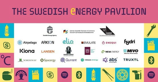 Deltagande f&ouml;retag i Swedish Energy Pavilion