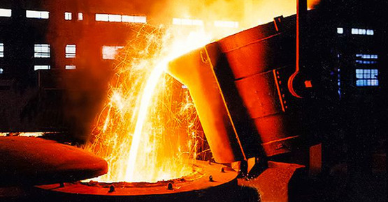 Sm&auml;lt st&aring;l i gjuteri