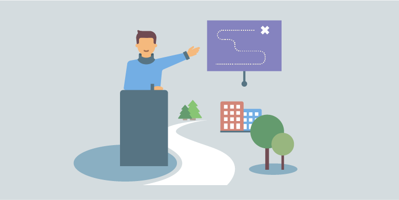 Skapa en energipolicy och energimål