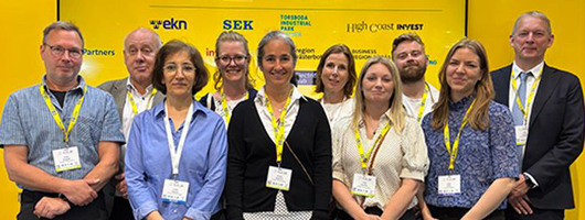 Energimyndighetens uts&auml;nda p&aring; m&auml;ssan EVS 38 i G&ouml;teborg