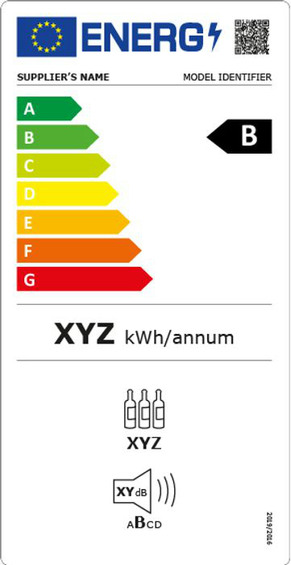 Energimärkning av vinkylar.