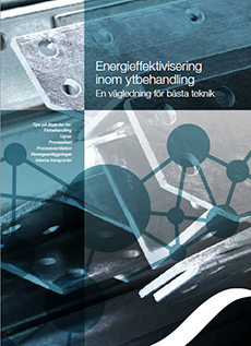 Omslag: Energieffektivisering inom ytbehandling - en vägledning för bästa teknik