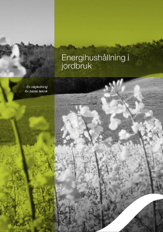 Omslag till energihushållning i jordbruk