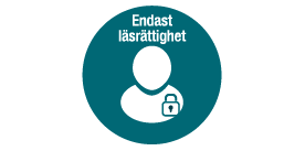 Endast läsbehörighet
